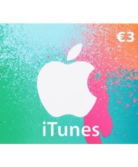 iTunes EUR 3 Card Key GERMANY